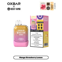 Vape jetable rechargeable OXBAR X Rocky Vapor G8000 18 ml