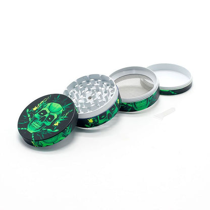 Glow in the Dark 4 Piece 63mm Grinder