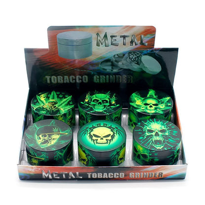 Glow in the Dark 4 Piece 63mm Grinder