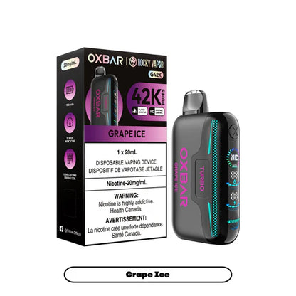 OXBAR X Rocky Vapor G42K Disposable Vape 20mL