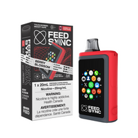 Feed Sync 25k Puff 20mL Vape jetable rechargeable