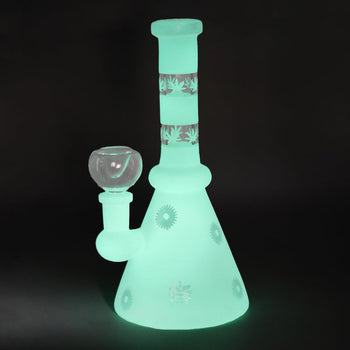 Infyniti 8" Glow in the Dark Printed Bong