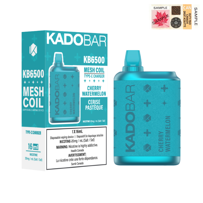 [Liquidation] KadoBar 6500 Puff Vape jetable rechargeable 16 ml