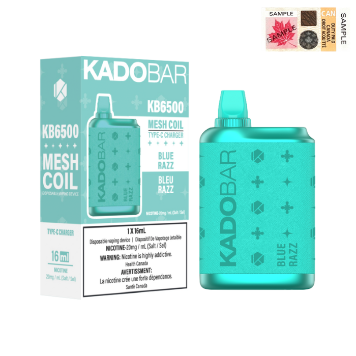 [Liquidation] KadoBar 6500 Puff Vape jetable rechargeable 16 ml