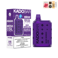 [Clearance] KadoBar 6500 Puff Rechargeable Disposable Vape 16ml