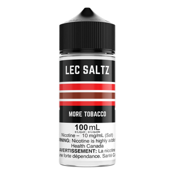 Plus de tabac - LEC Saltz * Nouveau nom, même saveur