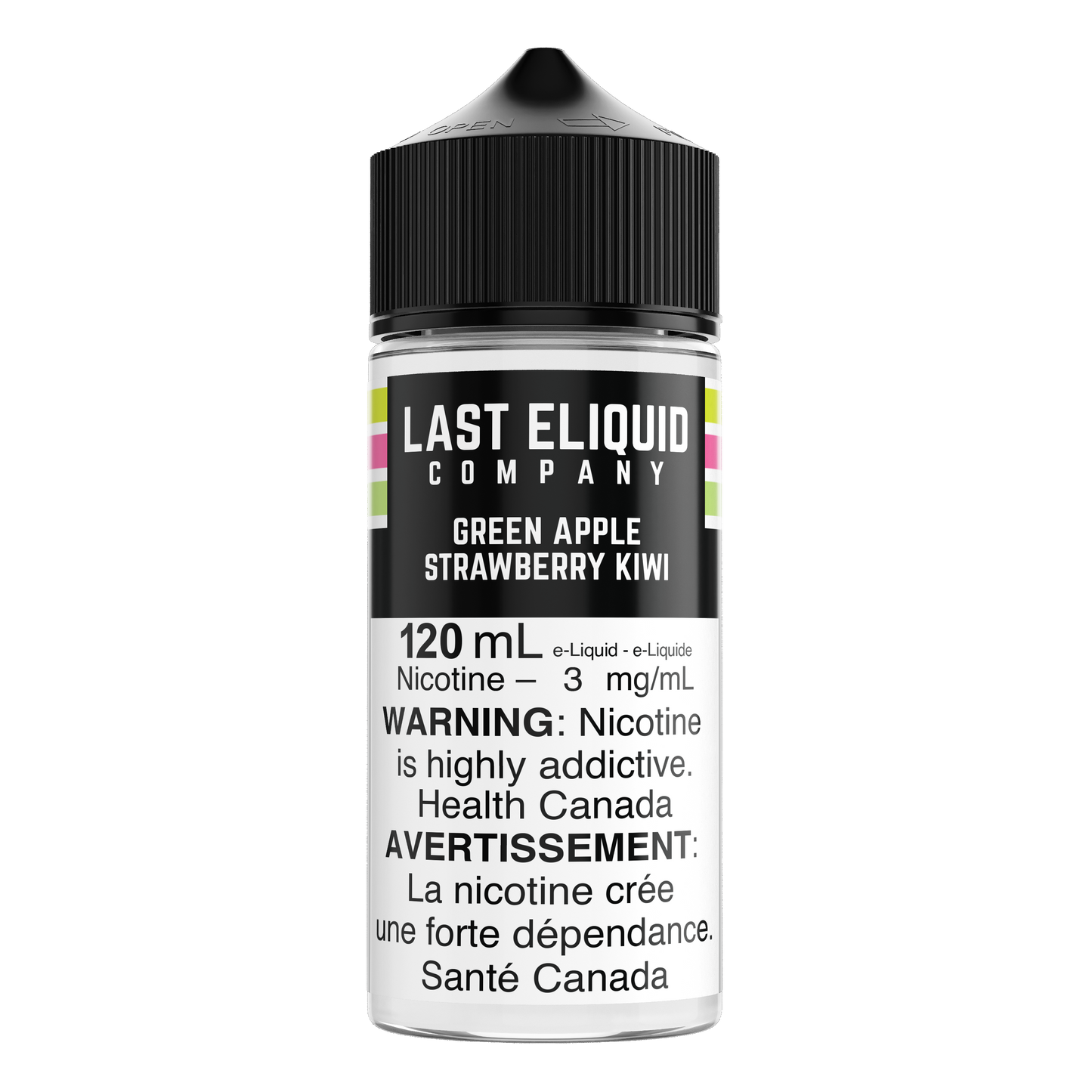 Pomme verte, fraise, kiwi – Last E-liquid Company