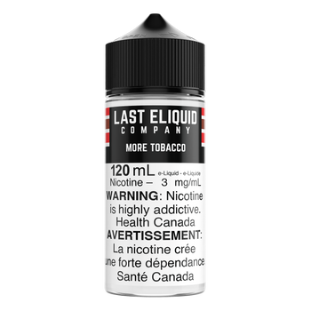 More Tobacco - Last E-liquid Company *New Name Same Flavour