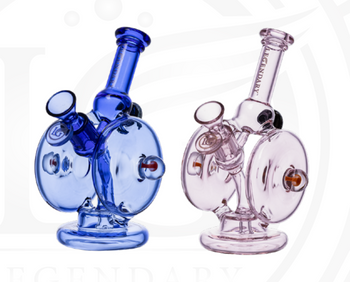 Legendary 6” Circle Recycler Bong/Rig