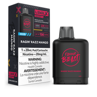 Flavour Beast Level X Boost Replacement Pod 20mL 15000 Puff Rangin Razz Mango