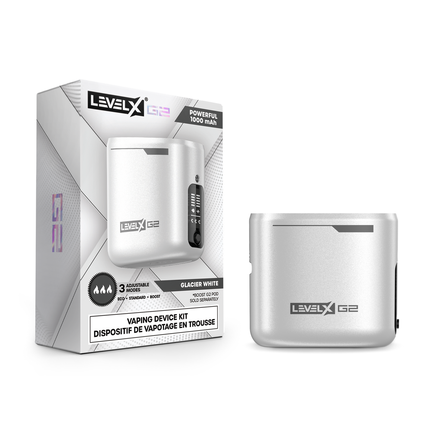 Kit d'appareil Level X Boost 850 mAh