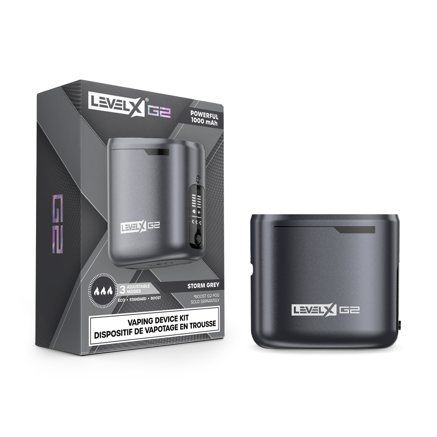 Kit d'appareil Level X Boost 850 mAh