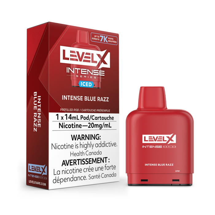 Pod de remplacement pour la série Intense Level X 14 ml 7 000 bouffées