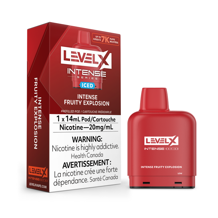 Pod de remplacement pour la série Intense Level X 14 ml 7 000 bouffées