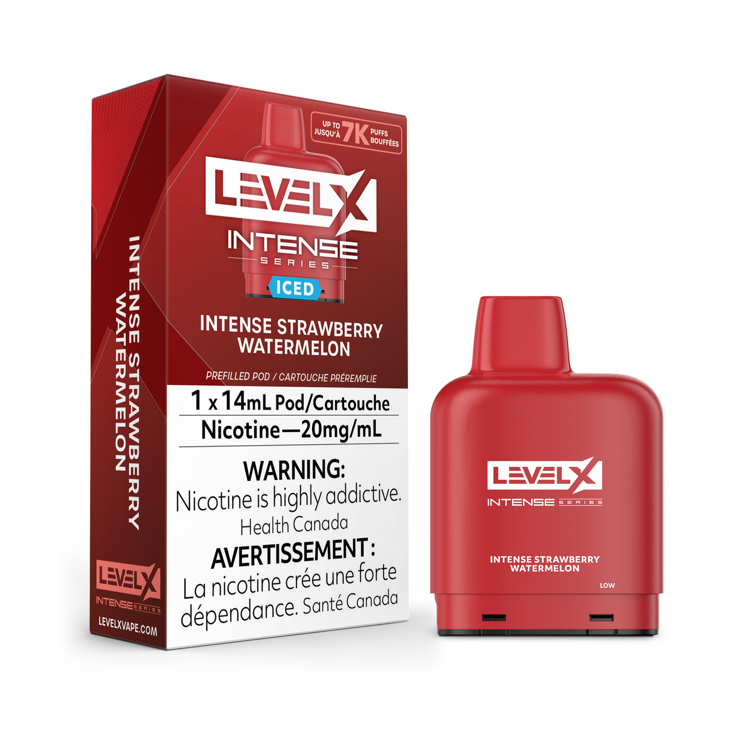 Pod de remplacement pour la série Intense Level X 14 ml 7 000 bouffées