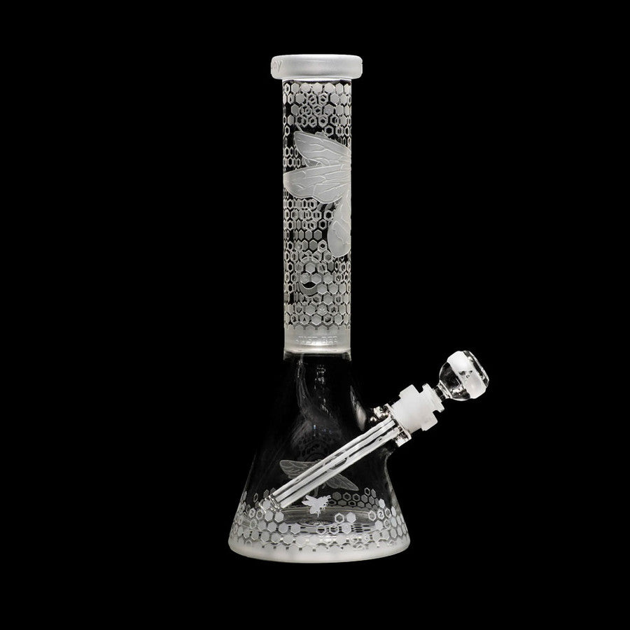 Milkyway Glass 14" Bee Hive Beaker Bong