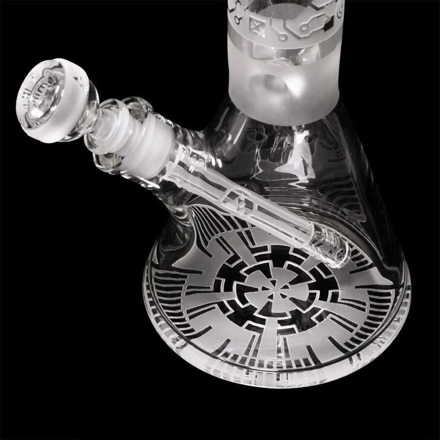 Milkyway Glass 15" Circuitboard Beaker Bong