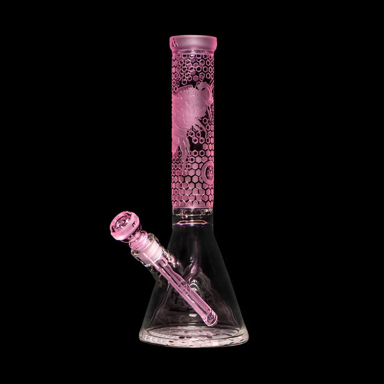 Bong en verre Milkyway 15" Bee Hive Beaker (édition limitée)