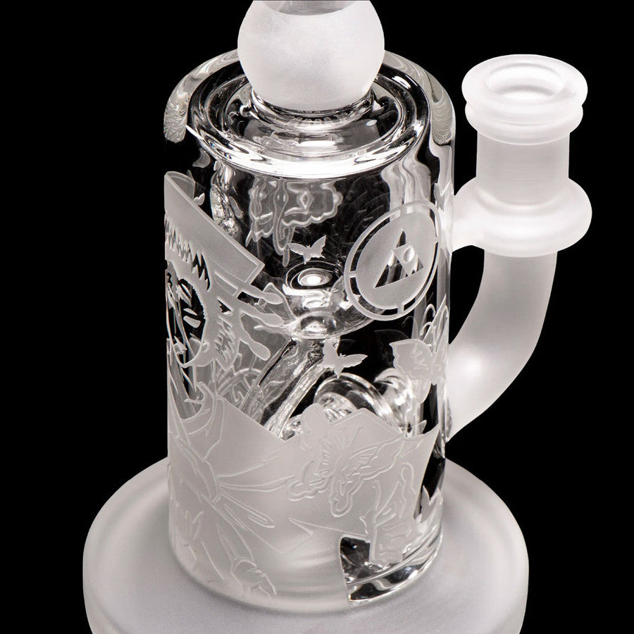 Milkyway Glass 8" Kabuki Recycler Rig