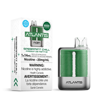 Atlantis par NVZN Concepts Vape jetable rechargeable 8000 bouffées 13 ml