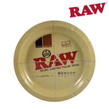 Grand plateau rond bio Raw