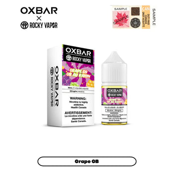 Rocky Vapor x Oxbar E-Liquids - Grape GB