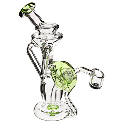 Plain Jane Glass 6.5" Donut Recycler Rig