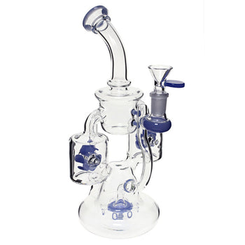 Plain Jane Glass 10" Propeller Perc Bubbler