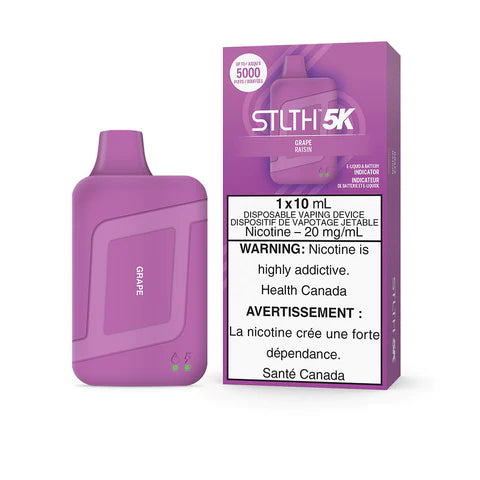 STLTH 5K Vape jetable rechargeable 10 ml