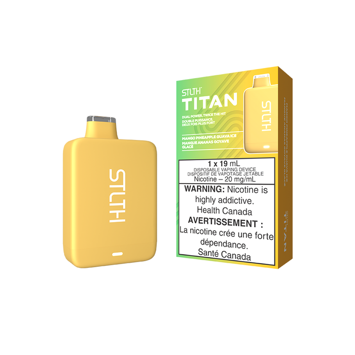 [CLEARANCE] STLTH Titan 10000 Puff Disposable Rechargeable Vape 19ml