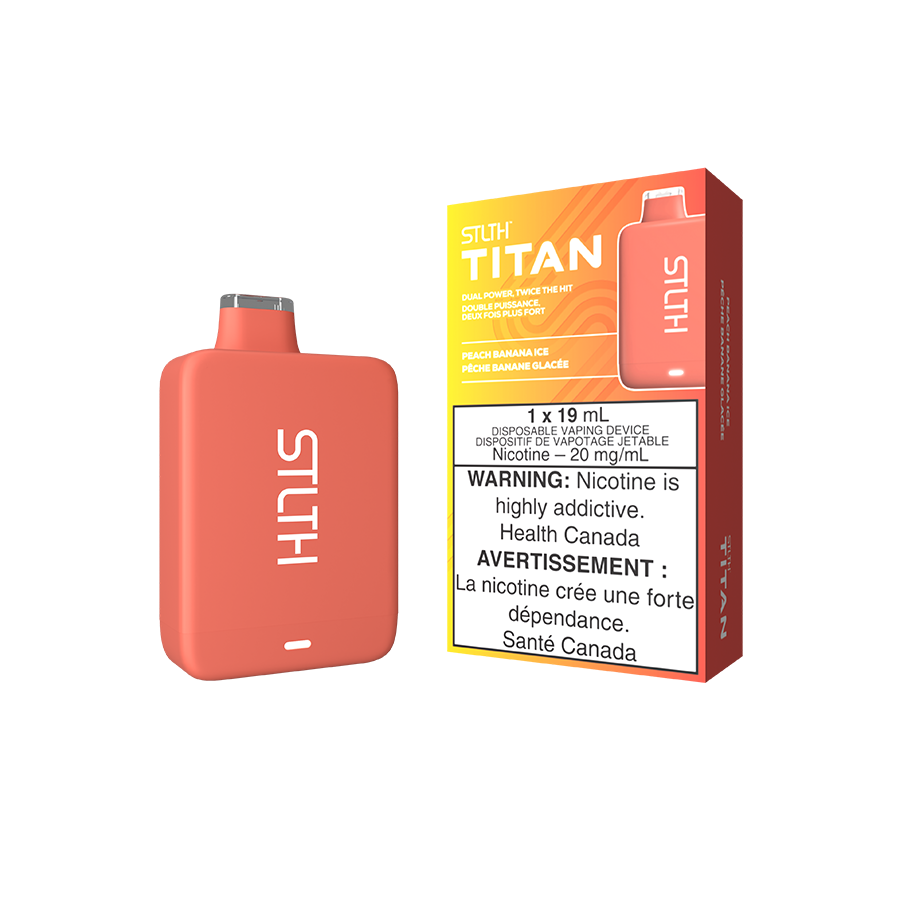 [DÉGAGEMENT] STLTH Titan 10000 Puff Vape jetable rechargeable 19 ml