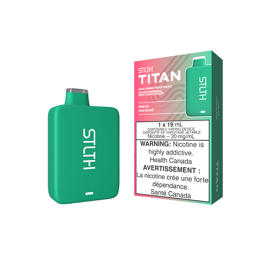 [DÉGAGEMENT] STLTH Titan 10000 Puff Vape jetable rechargeable 19 ml