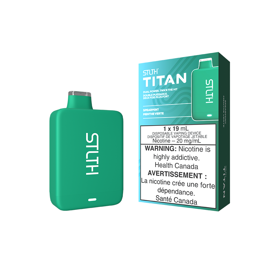 [DÉGAGEMENT] STLTH Titan 10000 Puff Vape jetable rechargeable 19 ml