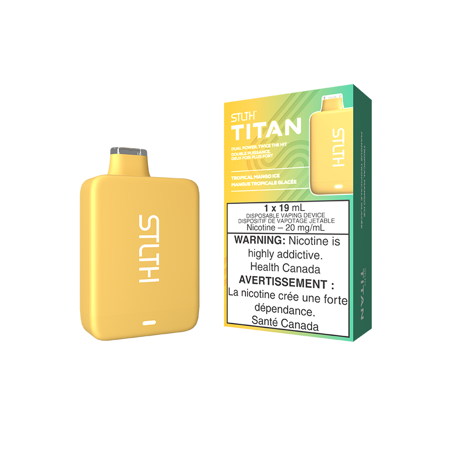 [DÉGAGEMENT] STLTH Titan 10000 Puff Vape jetable rechargeable 19 ml