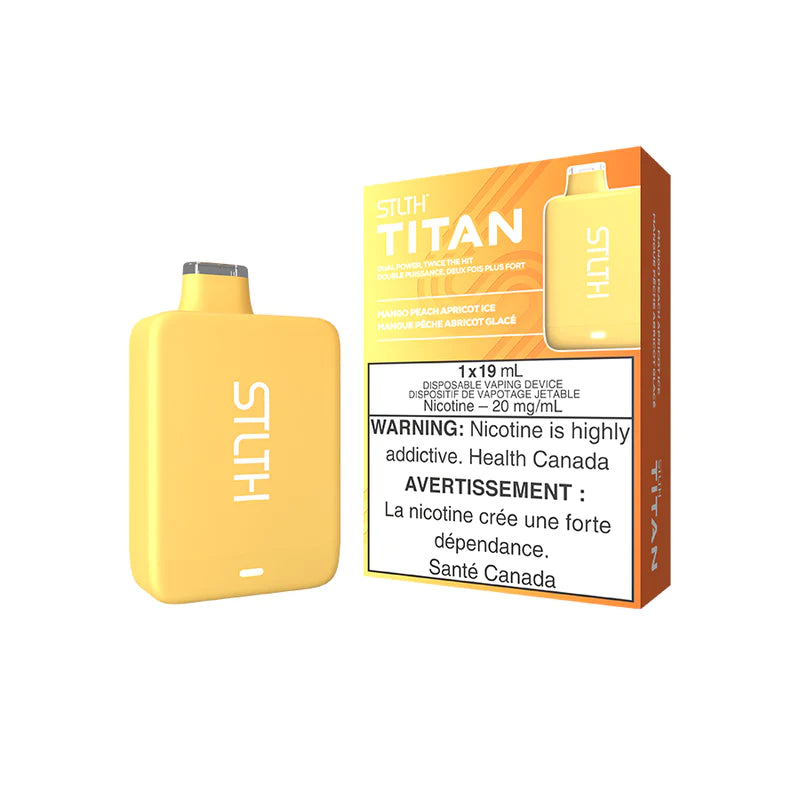 [DÉGAGEMENT] STLTH Titan 10000 Puff Vape jetable rechargeable 19 ml