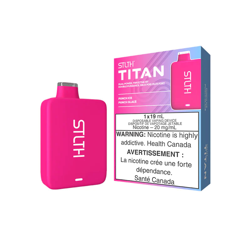 [CLEARANCE] STLTH Titan 10000 Puff Disposable Rechargeable Vape 19ml