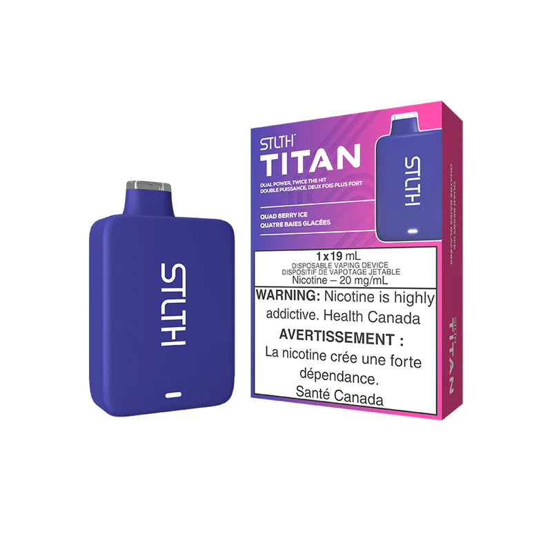 [CLEARANCE] STLTH Titan 10000 Puff Disposable Rechargeable Vape 19ml