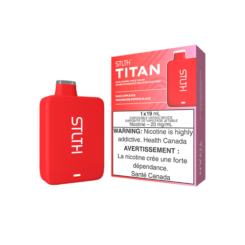 [CLEARANCE] STLTH Titan 10000 Puff Disposable Rechargeable Vape 19ml