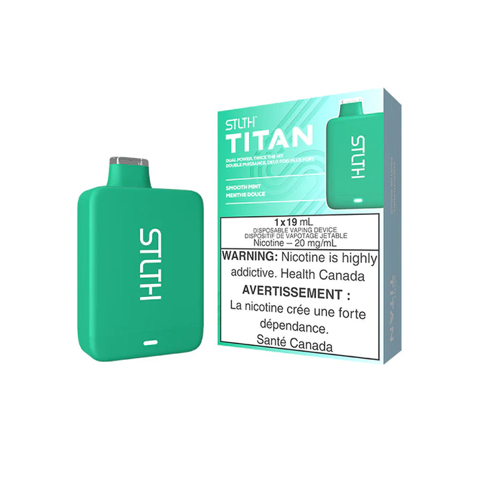 [DÉGAGEMENT] STLTH Titan 10000 Puff Vape jetable rechargeable 19 ml