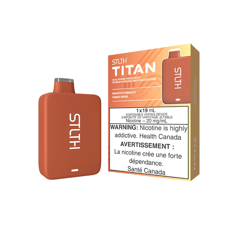 [CLEARANCE] STLTH Titan 10000 Puff Disposable Rechargeable Vape 19ml