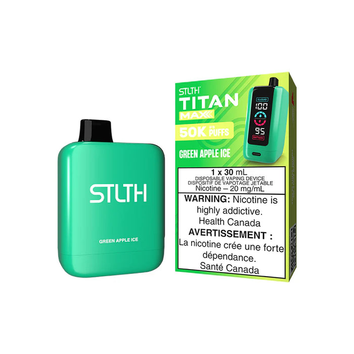 STLTH Titan Max 50K Puff Disposable Rechargeable Vape 30mL