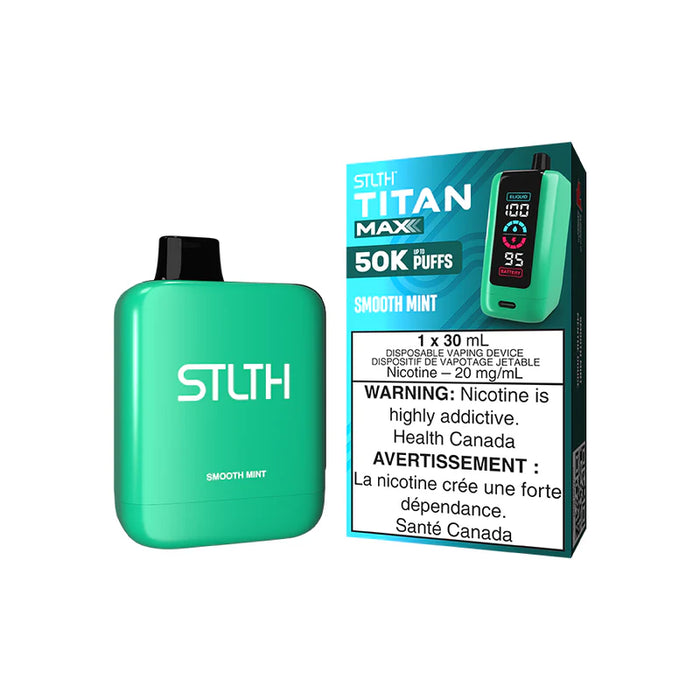 STLTH Titan Max 50K Puff Disposable Rechargeable Vape 30mL