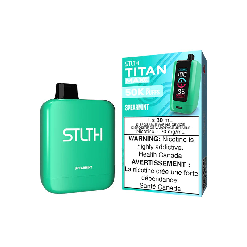 STLTH Titan Max 50K Puff Disposable Rechargeable Vape 30mL