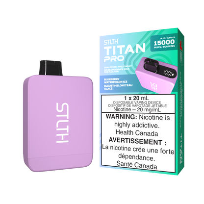 [CLEARANCE] STLTH Titan Pro 15000 Puff Disposable Rechargeable Vape 20ml