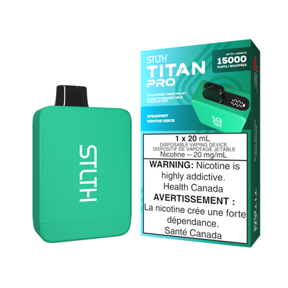 [CLEARANCE] STLTH Titan Pro 15000 Puff Disposable Rechargeable Vape 20ml