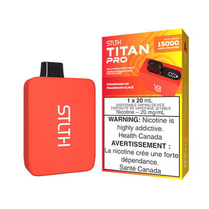 [CLEARANCE] STLTH Titan Pro 15000 Puff Disposable Rechargeable Vape 20ml