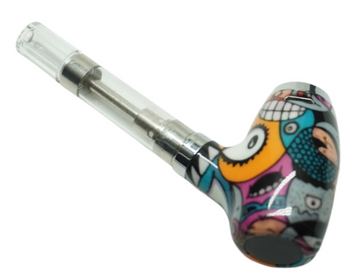 Pop Art Sherlock Pipe 510 Cartridge Battery 900mAh