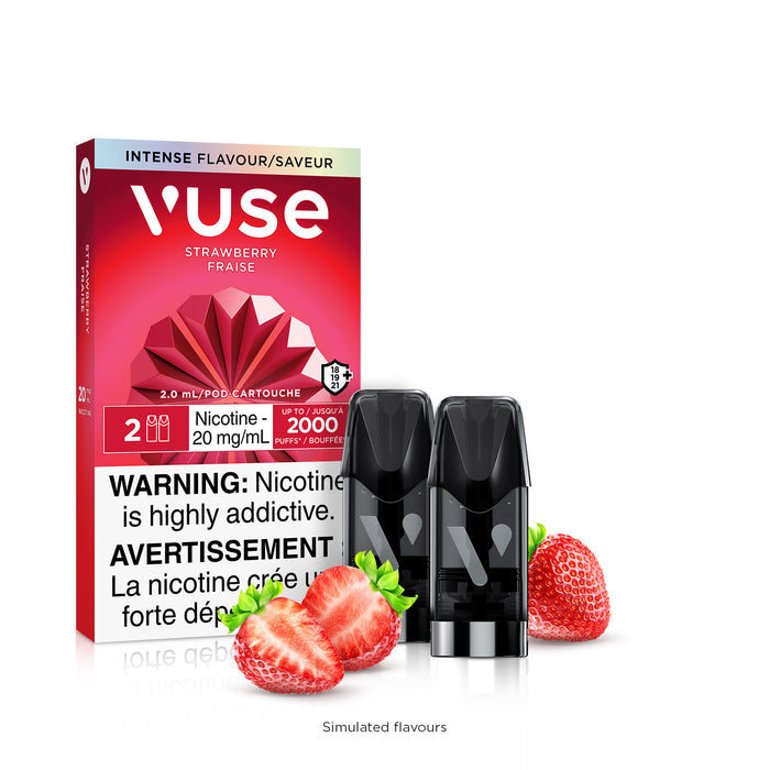 Vuse 2.0 - Strawberry ePod Replacement Pods