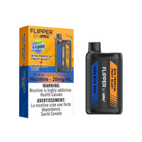 Sour Blue Razz-MTN Tropical Fruit Blast GCore Flipper 11000 20mg/mL