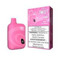 [DÉGAGEMENT] Vice Twist 8000 Vape jetable rechargeable 14 ml